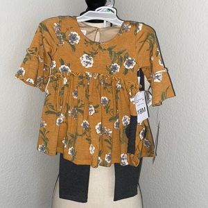 Bonnie Jean Baby 3 Piece Set 18M 🌼🐝